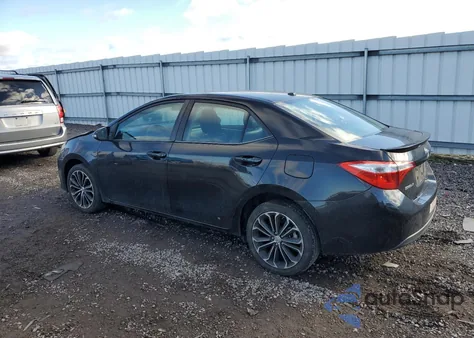 2014 Toyota Corolla L z USA, uszkodzony, nr VIN 2T1BURHE4EC018175